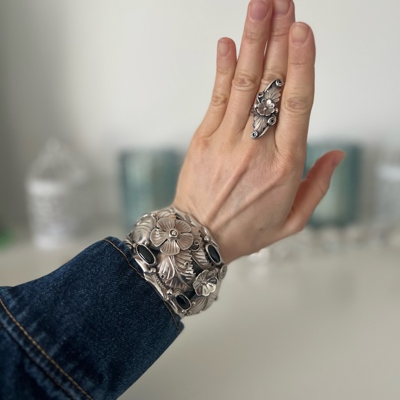 Navajo Silver Ring Vintage - Picture 6 of 6